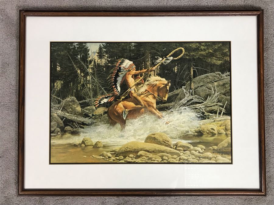 Frank C. McCarthy Signed Limited Edition Lithograph 23 X 16