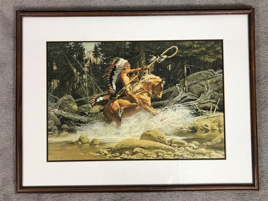 Frank C. McCarthy Signed Limited Edition Lithograph 23 X 16 [Photo 2]