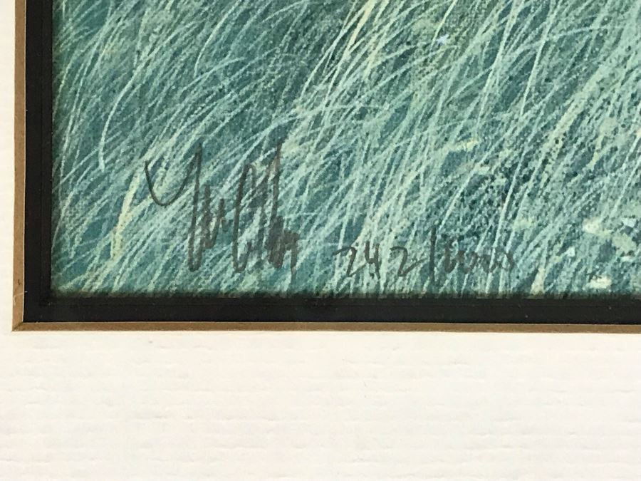 Frank C. McCarthy Signed Limited Edition Lithograph Titled 'Blackfoot Raiders' 9 X 12 [Photo 10]