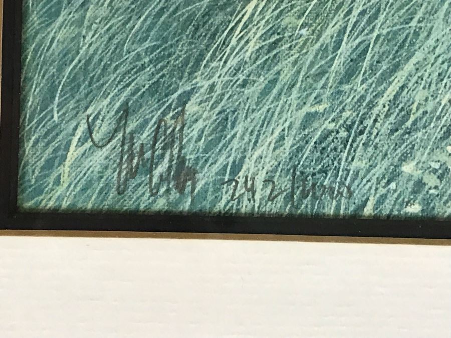 Frank C. McCarthy Signed Limited Edition Lithograph Titled 'Blackfoot Raiders' 9 X 12 [Photo 9]