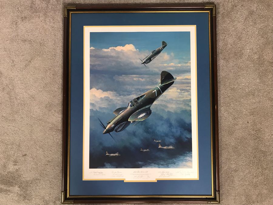 William S. Phillips Limited Edition Framed Lithograph Titled 'Next Time ...