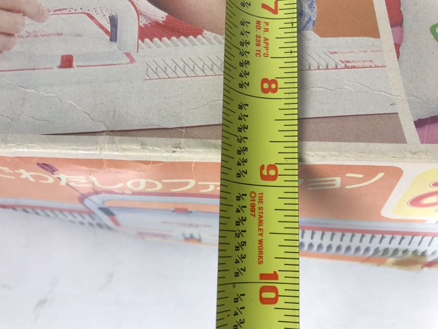 Mattel Toys Prototype Japanese Toy Linear Knitting Machine With Box, Correspondance And Patent Paperwork 22W X 8.5D X 5.5H [Photo 52]