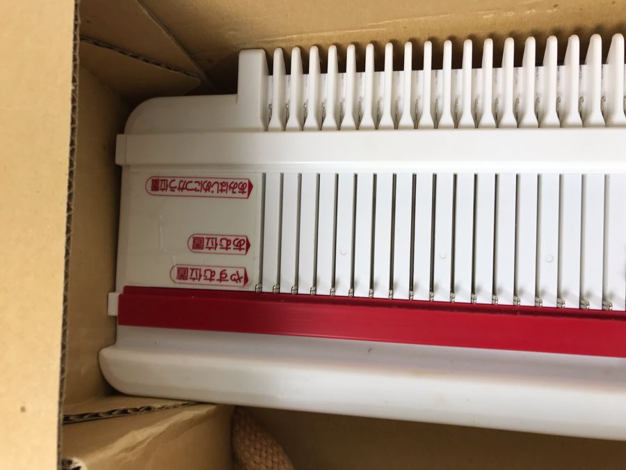 Mattel Toys Prototype Japanese Toy Linear Knitting Machine With Box, Correspondance And Patent Paperwork 22W X 8.5D X 5.5H [Photo 47]