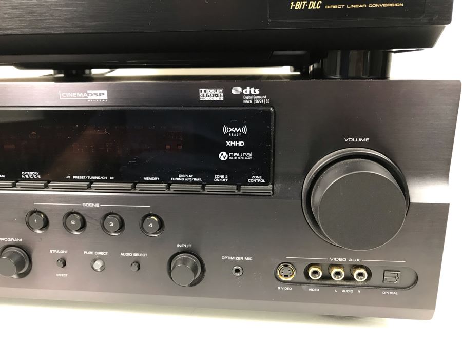 YAMAHA Natural Sound AV Receiver RX-V661 And Pioneer PD-F1009 File-Type Compact Disc Player [Photo 6]