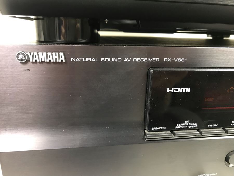 YAMAHA Natural Sound AV Receiver RX-V661 And Pioneer PD-F1009 File-Type Compact Disc Player [Photo 5]