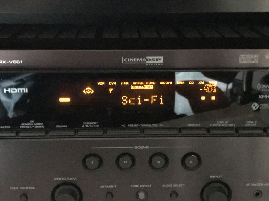 YAMAHA Natural Sound AV Receiver RX-V661 And Pioneer PD-F1009 File-Type Compact Disc Player [Photo 11]