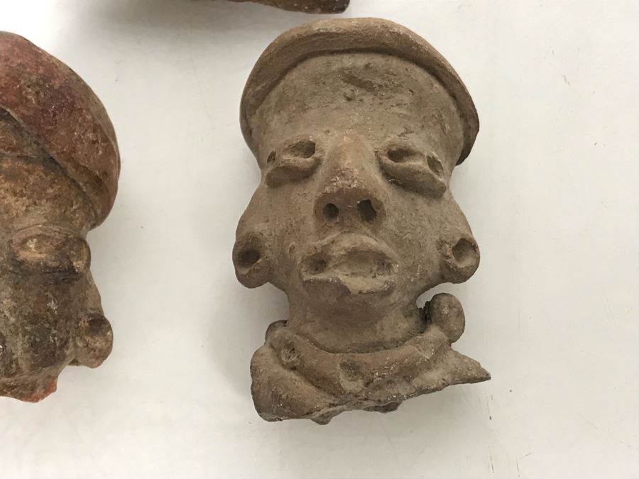 Various Pre-Columbian Artifacts And Carved Stone Box 5W X 4D X 3H [Photo 6]