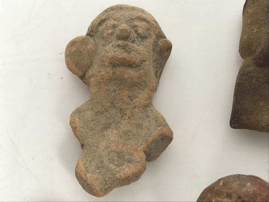 Various Pre-Columbian Artifacts And Carved Stone Box 5W X 4D X 3H [Photo 7]