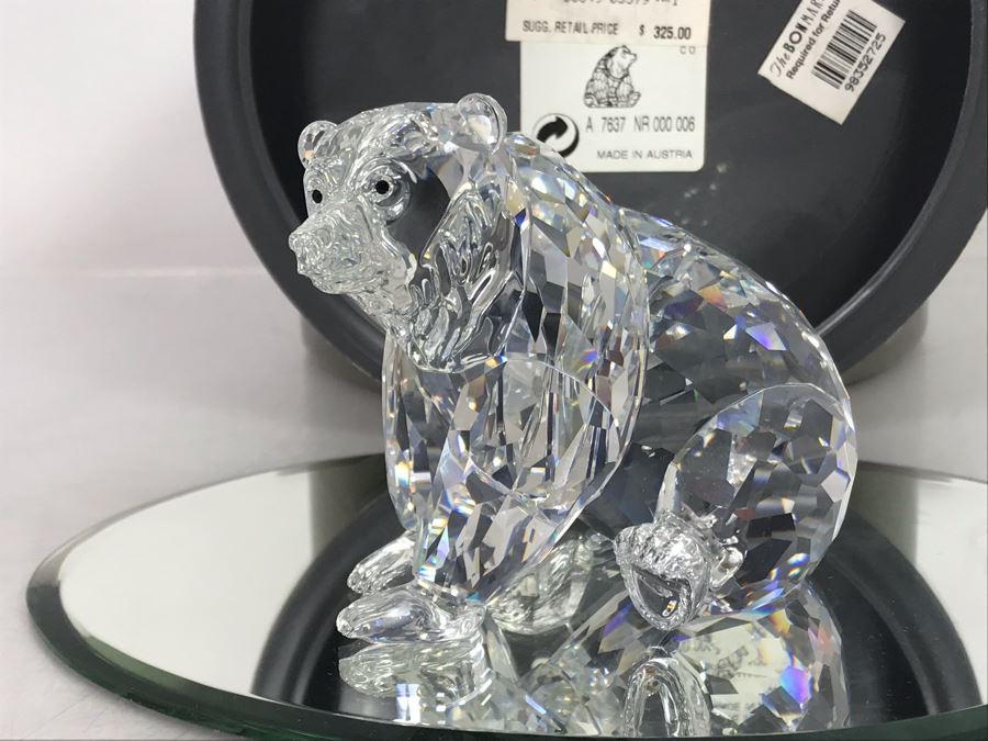 swarovski brown bear