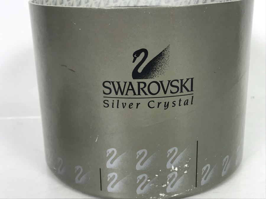 Swarovski Crystal Grizzly Bear Figurine With Original Box Retails $325 [Photo 14]