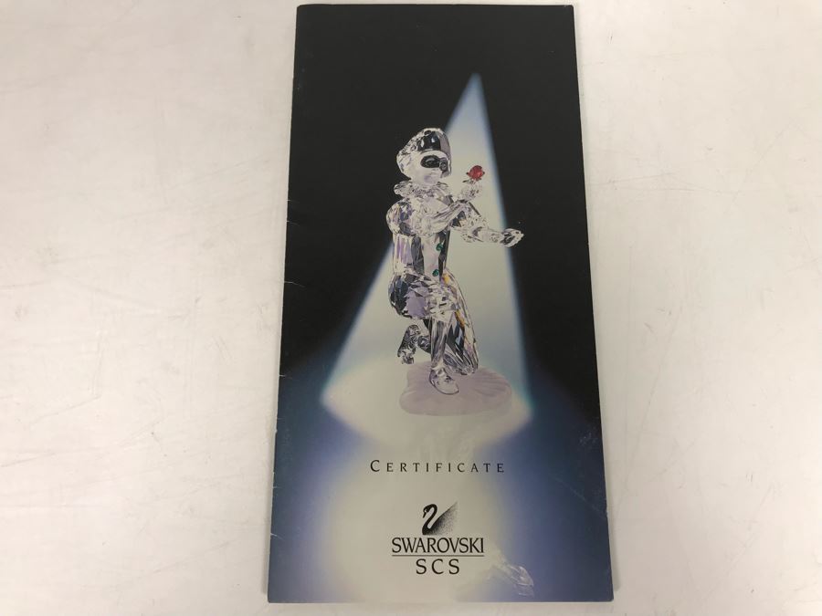 Swarovski Crystal SCS (Swarovski Crystal Society) Harlequin 2001 Annual Edition By Anton Hirzinger With Original Box [Photo 15]