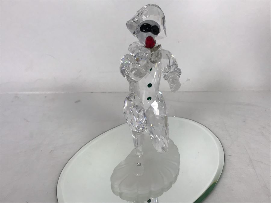 Swarovski Crystal SCS (Swarovski Crystal Society) Harlequin 2001 Annual Edition By Anton Hirzinger With Original Box [Photo 7]