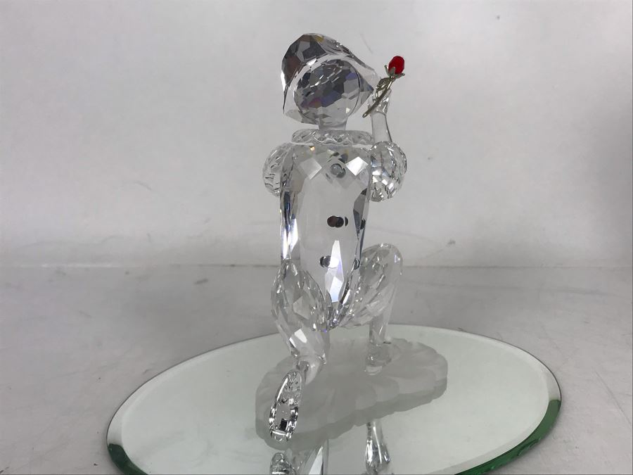 Swarovski Crystal SCS (Swarovski Crystal Society) Harlequin 2001 Annual Edition By Anton Hirzinger With Original Box [Photo 10]