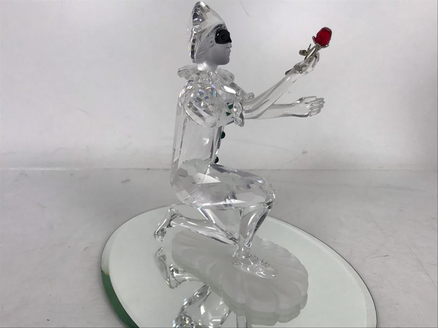 Swarovski Crystal SCS (Swarovski Crystal Society) Harlequin 2001 Annual Edition By Anton Hirzinger With Original Box [Photo 8]