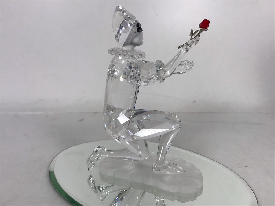 Swarovski Crystal SCS (Swarovski Crystal Society) Harlequin 2001 Annual Edition By Anton Hirzinger With Original Box [Photo 9]