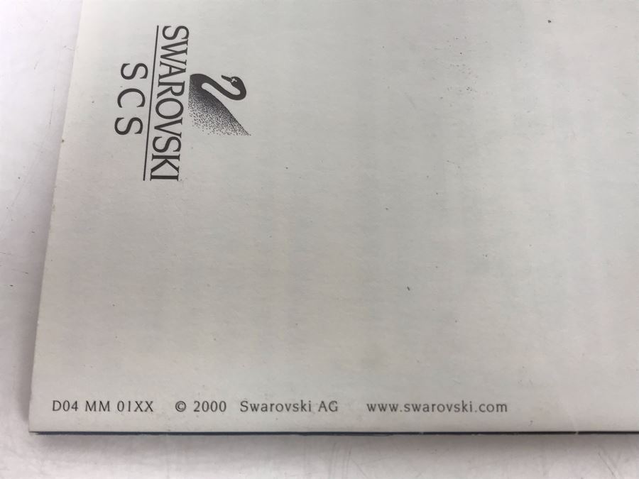 Swarovski Crystal SCS (Swarovski Crystal Society) Harlequin 2001 Annual Edition By Anton Hirzinger With Original Box [Photo 18]