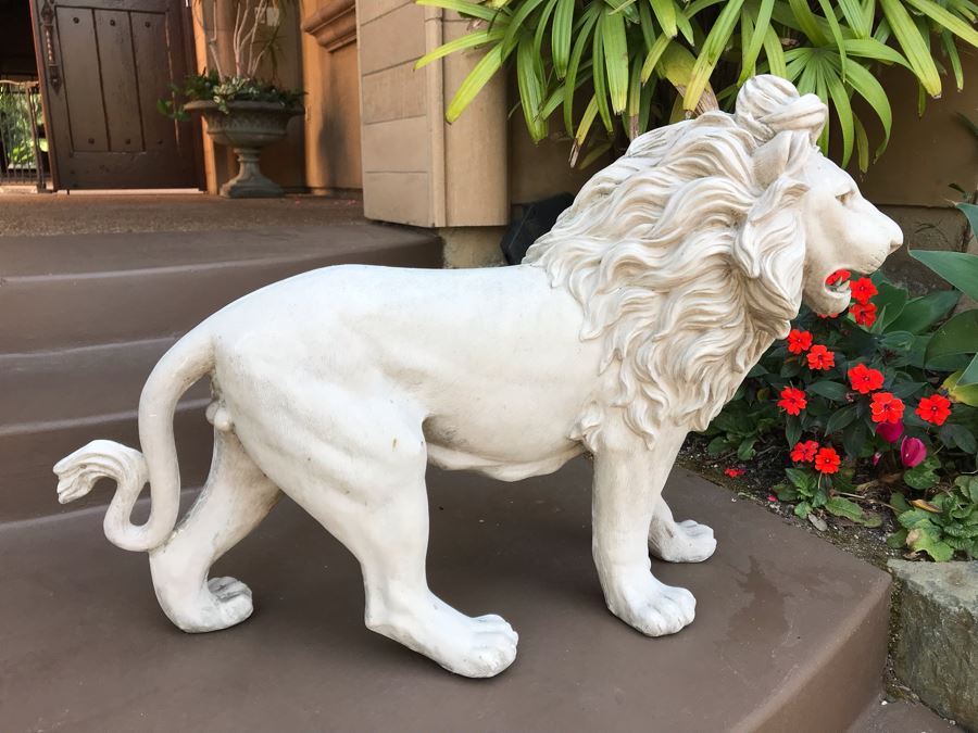 resin lion statues for sale