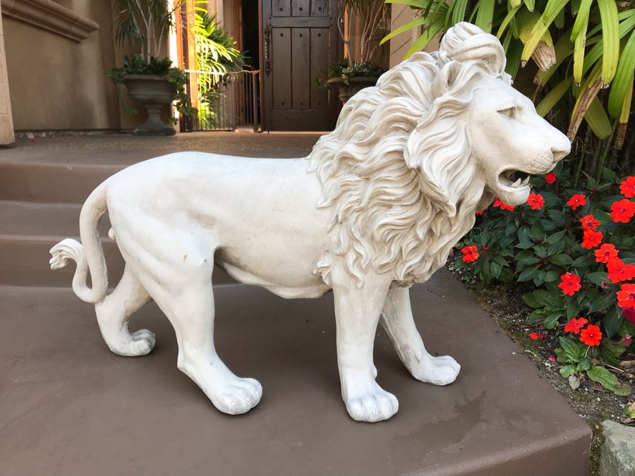 resin lion statues for sale