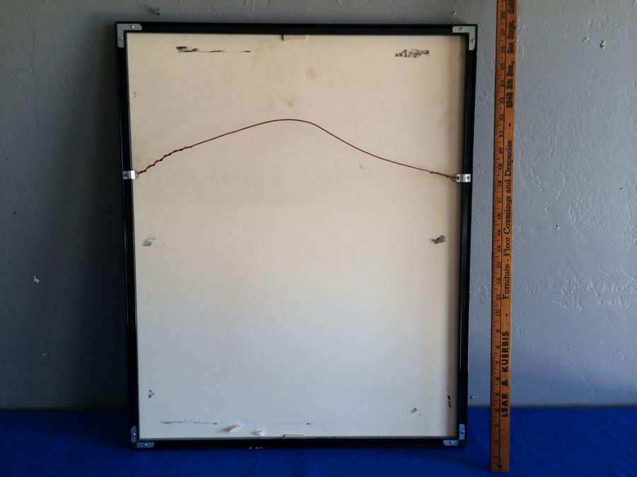 Hand-Signed Carl Aldana Framed Print [Photo 4]