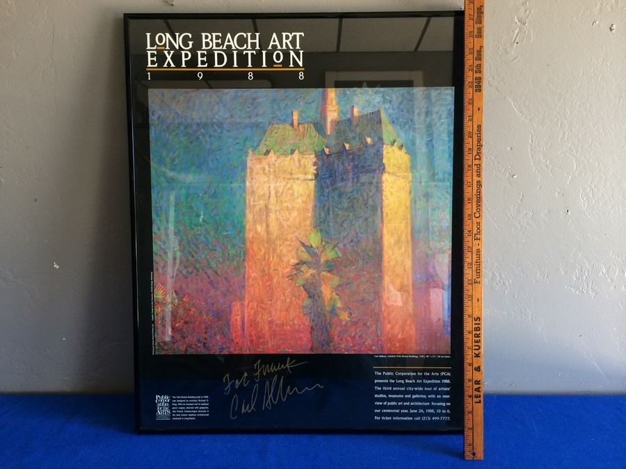 Hand-Signed Carl Aldana Framed Print [Photo 3]