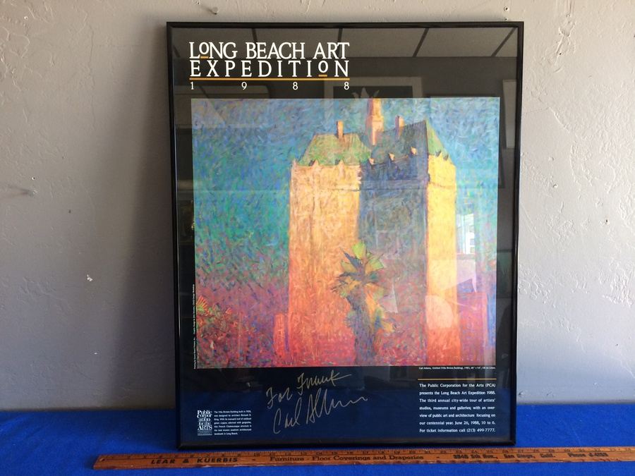Hand-Signed Carl Aldana Framed Print [Photo 1]