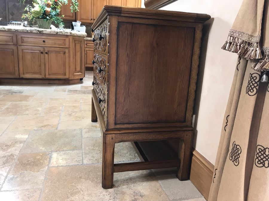 Stunning Century Furniture Madera Filigree 3-Drawer Chest Of Drawers Dresser 44W X 20D X 36.5H Retails $3,960 [Photo 10]