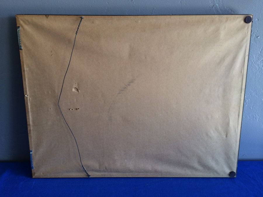 1974 Framed Signed Nasturtium Print 63/125 [Photo 6]