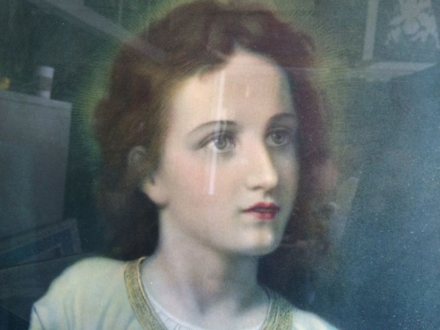 Vintage Framed Religious Print [Photo 2]