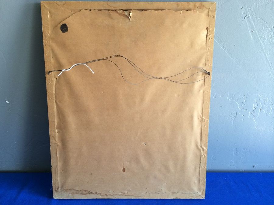 Vintage Framed Religious Print [Photo 5]