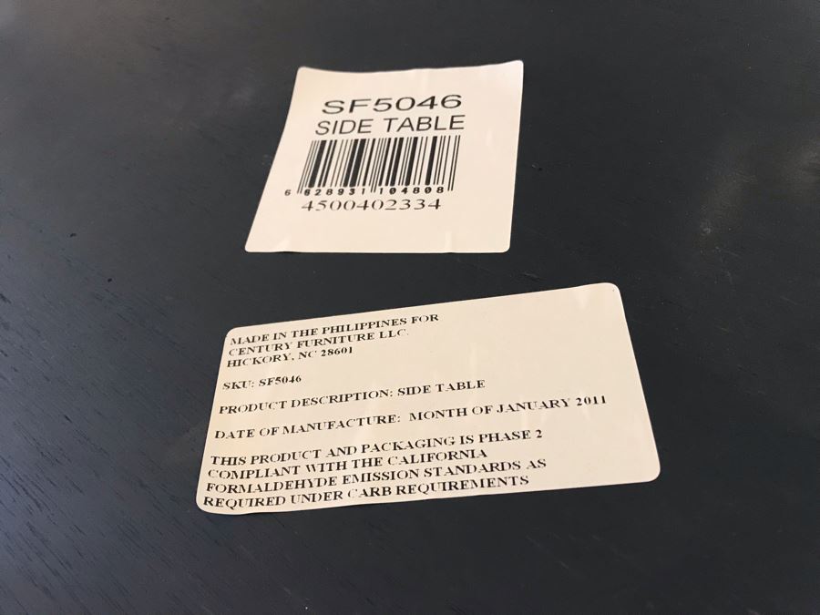 Century Furniture Round 2-Tier Silver And Gold Metal Side Table 25W X 26.5H Retails $1,420 [Photo 8]