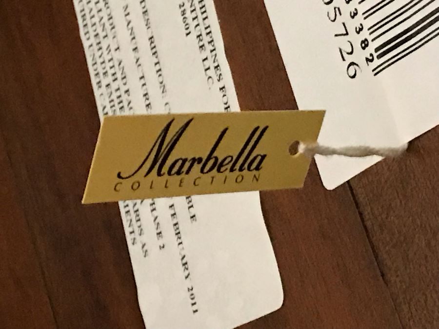 Impressive Century Furniture Marbella Collection Console Entry Table Wood With Wrought Iron 78W X 26D X 36H Retails $4,000+ [Photo 17]