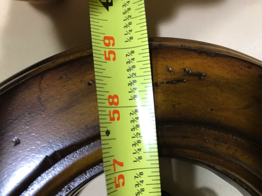 Set Of Three Wood And Metal Decorative Wall Hangings (Large Panel: 59H X 21W, Small Panels: 59H X 12.5W) Retails $1,590 [Photo 9]