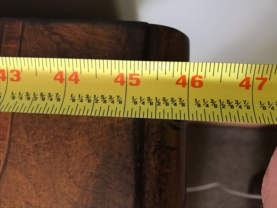 PAIR Of Hooker Furniture Geometric Inlay 4-Drawer Chest Of Drawers Dressers 46W X 18D X 37H Retails $3,290 [Photo 11]