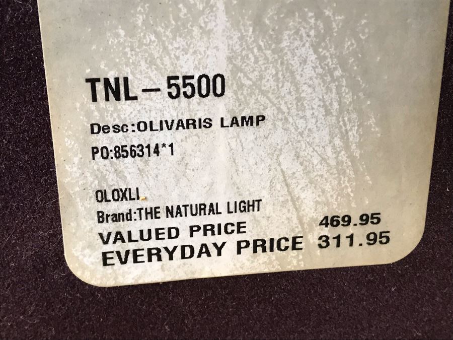 Pair Of Olivaris Pottery Lamps By The Natural Light 32H Retails $930 [Photo 8]