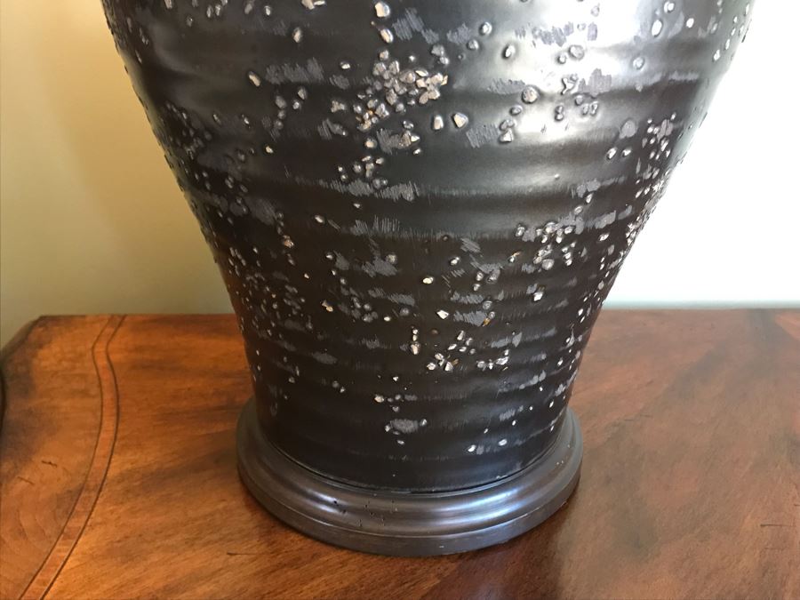 Pair Of Olivaris Pottery Lamps By The Natural Light 32H Retails $930 [Photo 5]