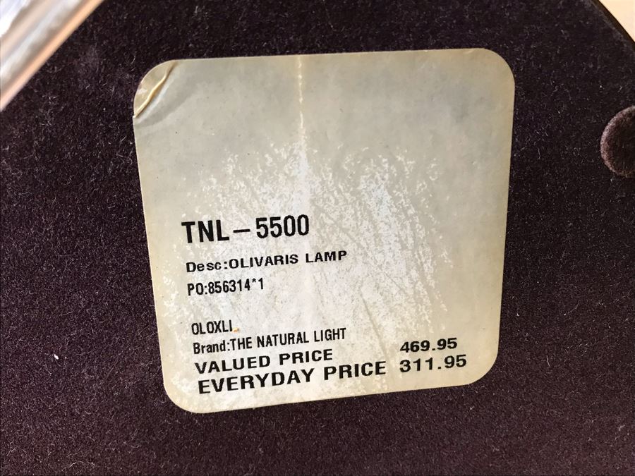 Pair Of Olivaris Pottery Lamps By The Natural Light 32H Retails $930 [Photo 7]