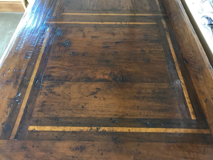 Impressive Century Furniture Marbella Collection Alameda 8-Drawer Chest Of Drawers Dresser Constructed Of Mahogany, Walnut And Maple Solids With Solid Brass Pulls 75W X 24D X 42.5H Retails $3,990 [Photo 6]