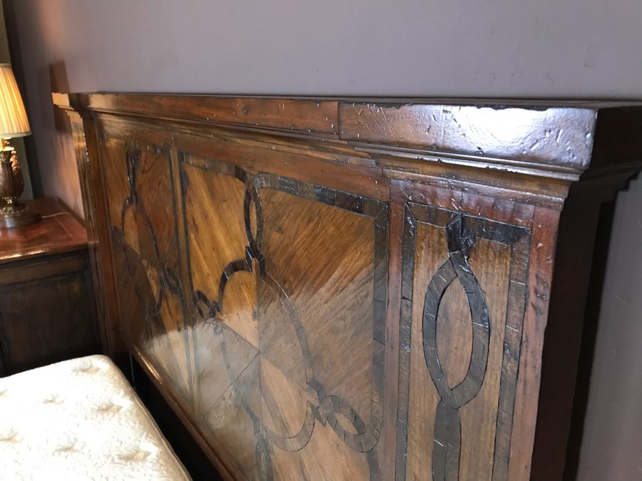 Century Furniture Marbella Collection Reyes Cal King Bed With Lady Americana Silver Collection Nobility Cal King Mattress (Guest Bed Rarely Used) 92L X 84W X 68H Retails $6,290 [Photo 8]