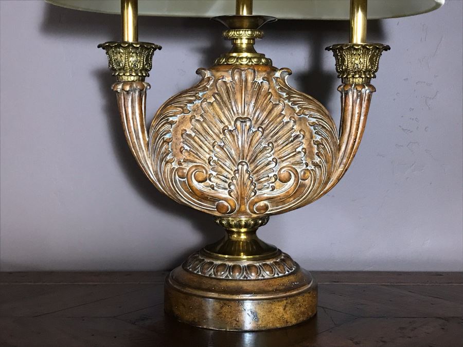 Pair Of Impressive Maitland-Smith Wooden Table Lamps 33H Retails $1,940 [Photo 16]