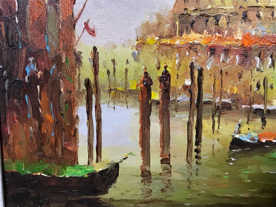 Decorative Wall Artwork On Canvas In Gold Frame 16 X 12 [Photo 7]