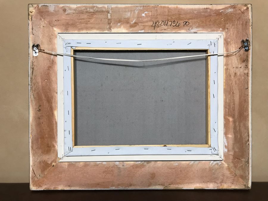 Decorative Wall Artwork On Canvas In Gold Frame 16 X 12 [Photo 9]