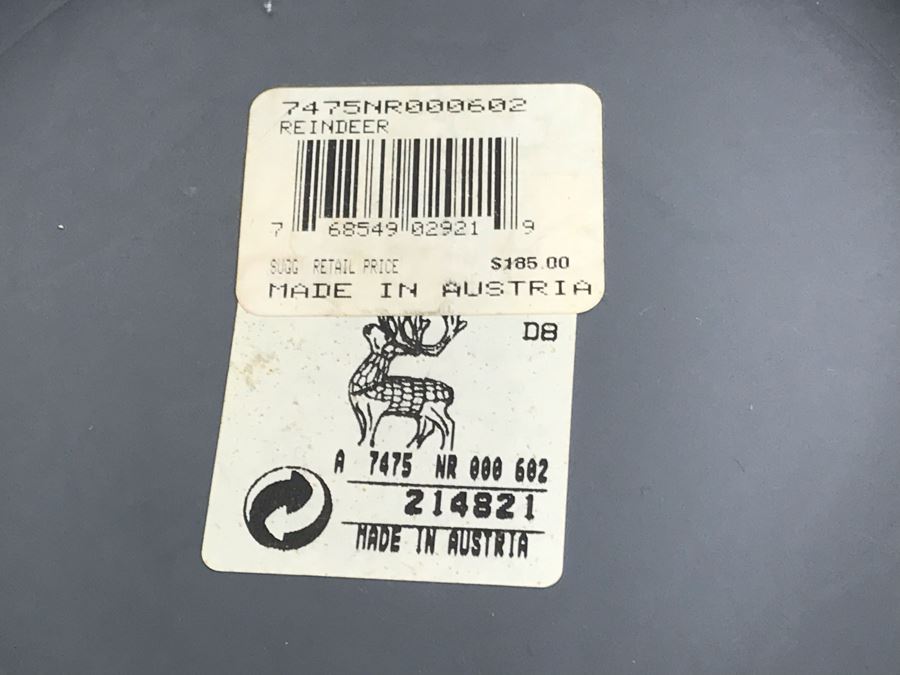 Swarovski Crystal Reindeer 7475 With Original Box Retails $185 [Photo 9]