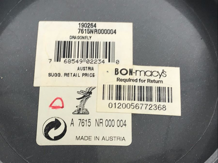 Swarovski Crystal Dragonfly 7615 With Original Box [Photo 9]