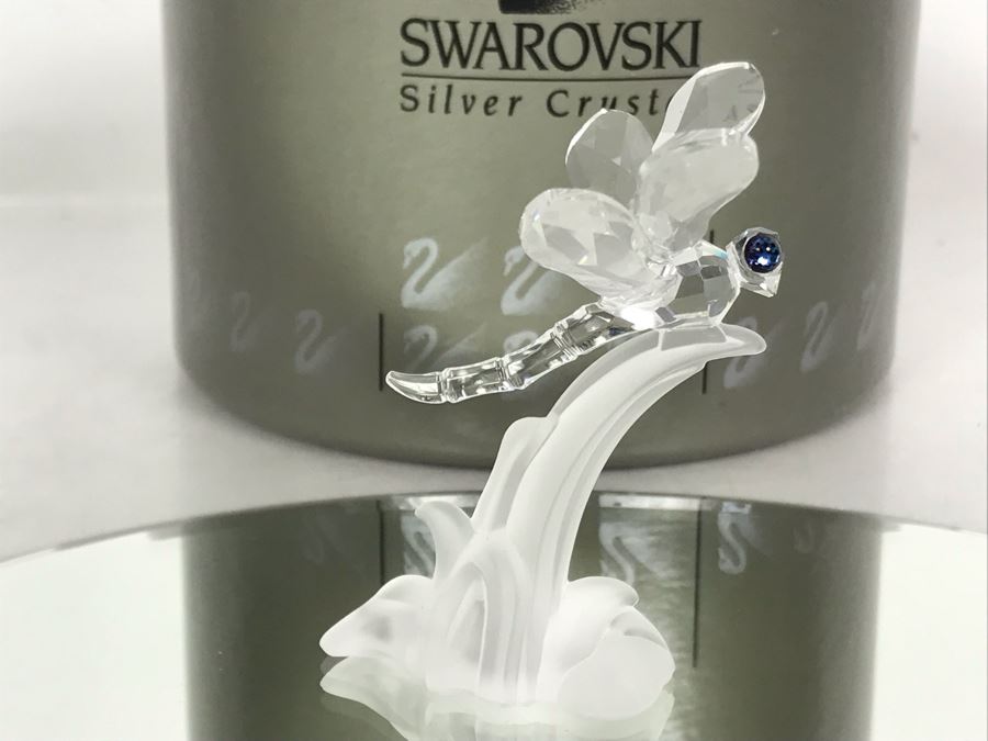 Swarovski Crystal Dragonfly 7615 With Original Box [Photo 6]