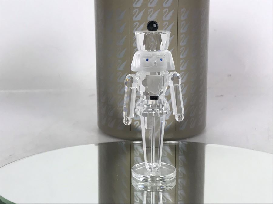Swarovski Crystal Nutcracker Soldier 7475 With Original Box Retails $155 [Photo 4]