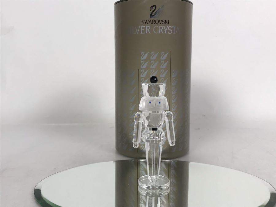 Swarovski Crystal Nutcracker Soldier 7475 With Original Box Retails $155 [Photo 3]