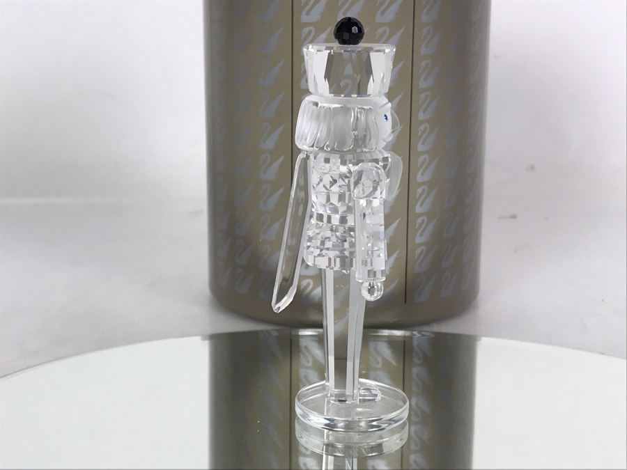 Swarovski Crystal Nutcracker Soldier 7475 With Original Box Retails $155 [Photo 5]