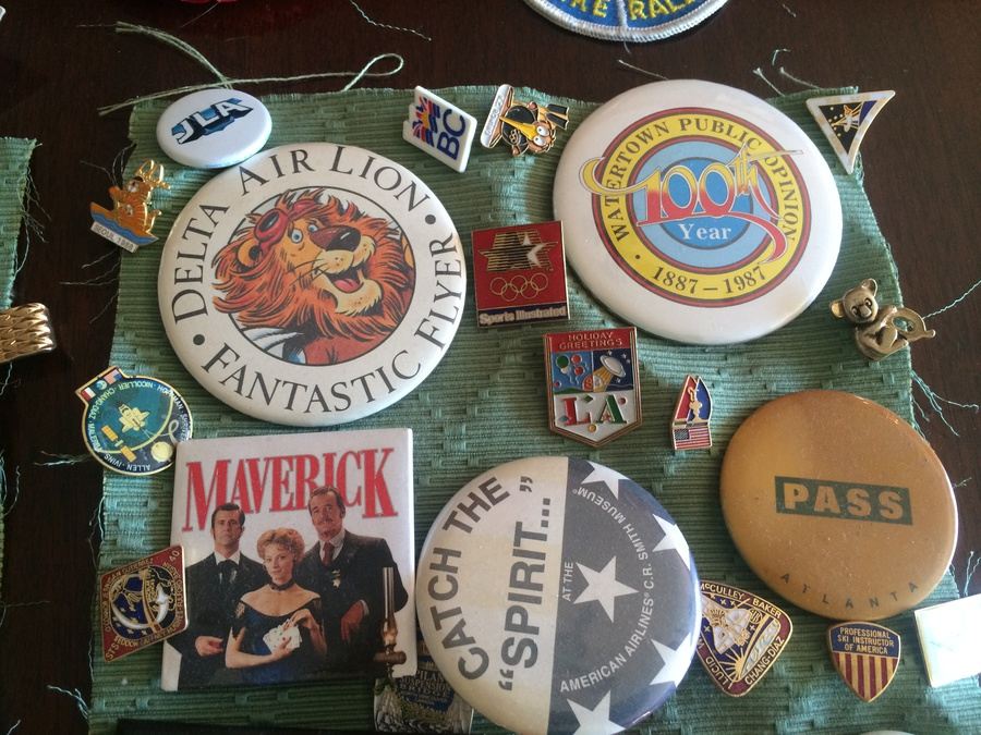 Huge Pin, Button, Ribbon Lot [Photo 10]