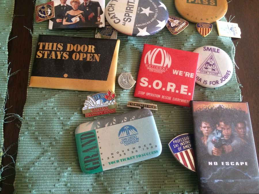 Huge Pin, Button, Ribbon Lot [Photo 9]