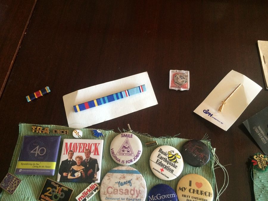 Huge Pin, Button, Ribbon Lot [Photo 13]